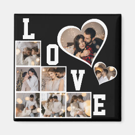 Imã Crie seu próprio colagem de 8 fotos