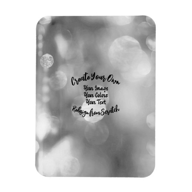 Ímã Crie Seu Próprio Design/Cor Personalizado (Vertical)