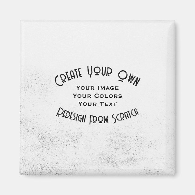 Imã Crie seu próprio design personalizado (Frente)