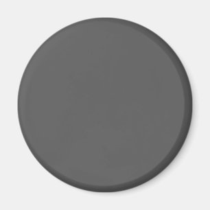 Imã Crie seu próprio design personalizado cinza escuro
