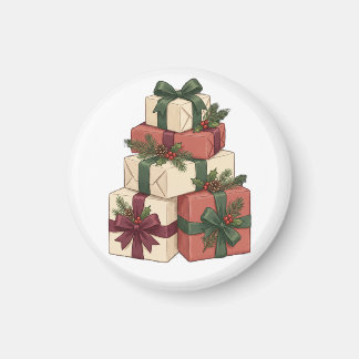 Imã Crie Seu Próprio Enfeite de Presente de Natal