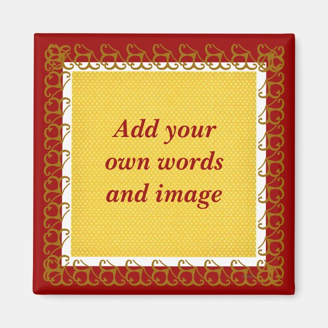 Imã Crie seu próprio ímã (amora) (Frente)