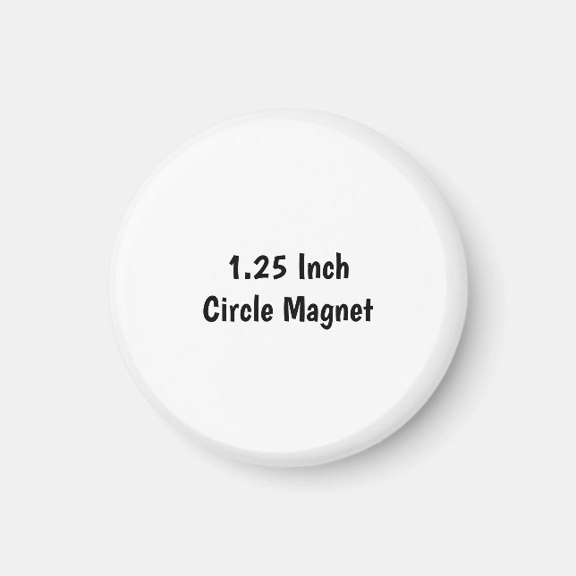 Imã Crie seu próprio ímã circular de 1¼ (Frente)
