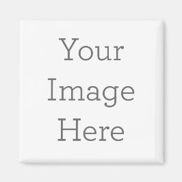 Imã Crie seu próprio ímã quadrado de 2''