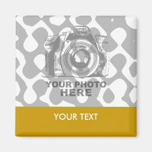 Imã Crie seu próprio ímã quadrado na horizontal