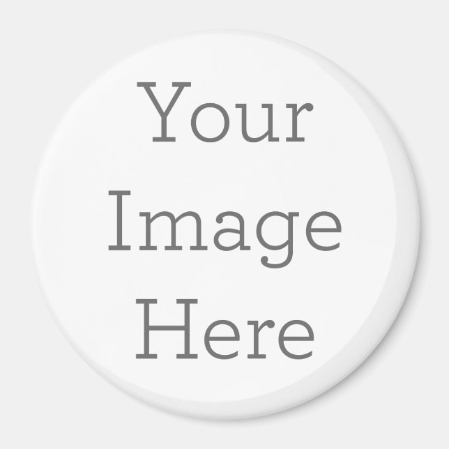 Ímã Grande, 7,6 Cm Imã redondo (Frente)