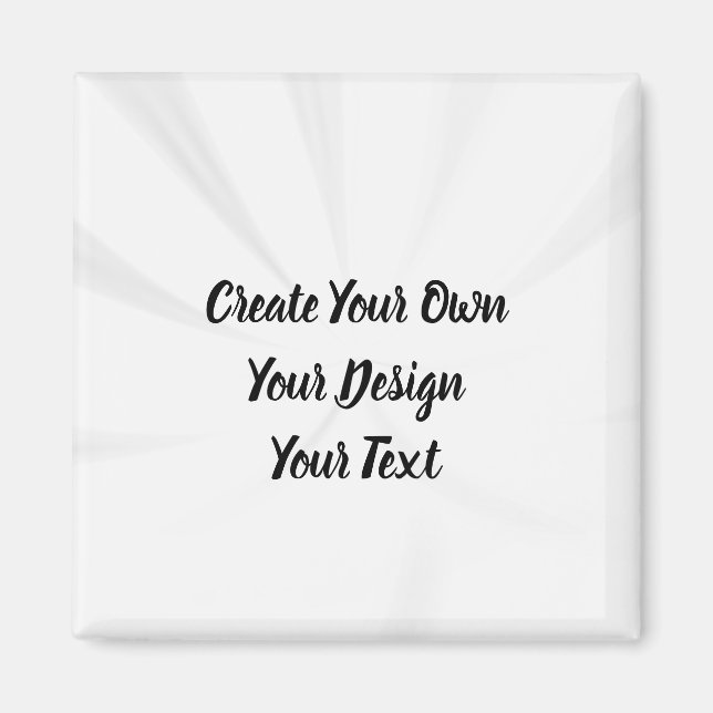 Imã Crie seu próprio personalizado (Frente)