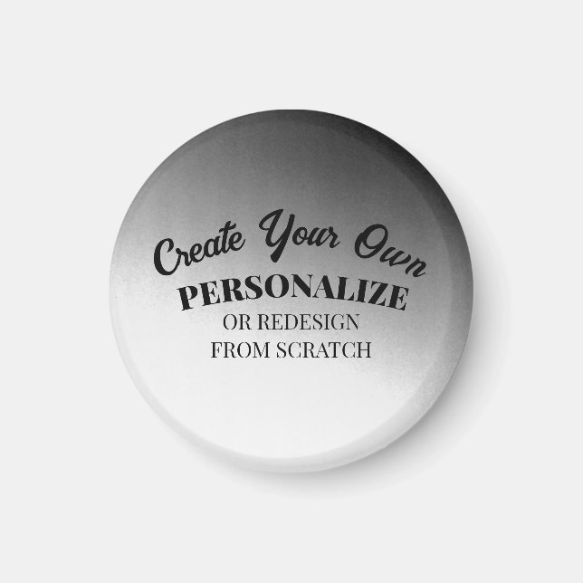 Imã Crie seu próprio personalizado (Frente)