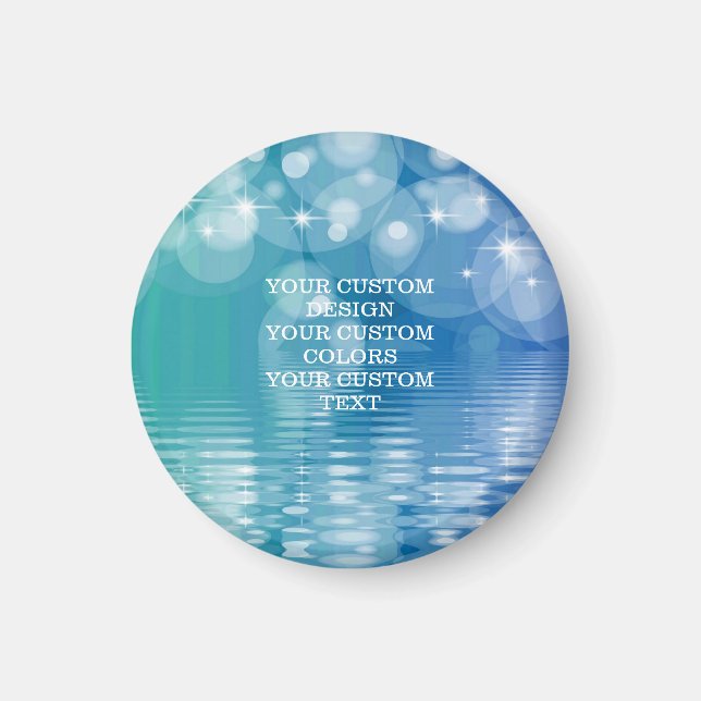 Imã Crie seu próprio personalizado (Frente)