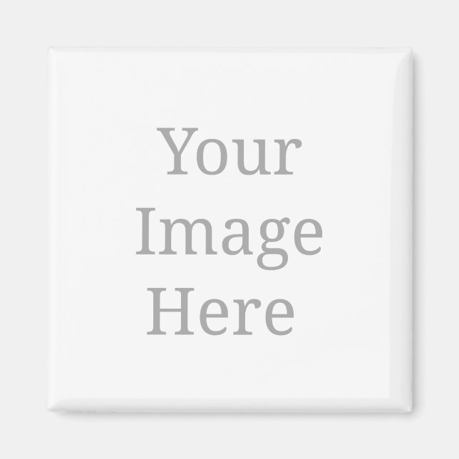 Imã Crie seu próprio personalizado  (Frente)