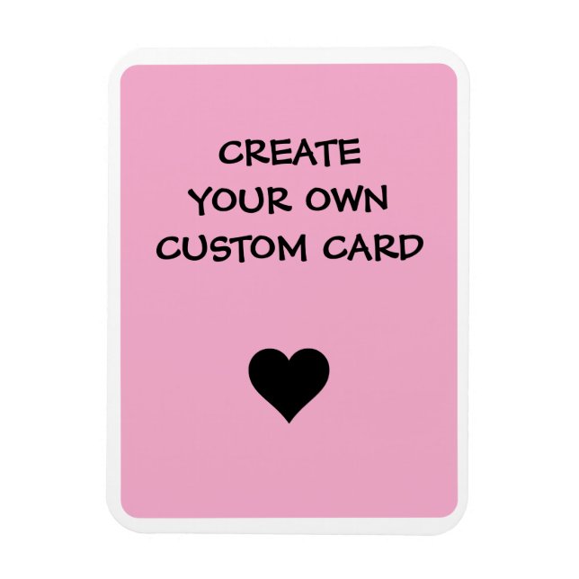 Ímã Crie seu próprio personalizado (Vertical)