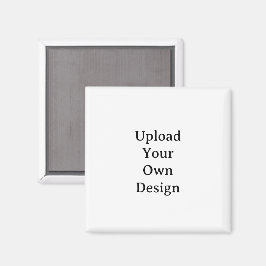 Imã Crie Seu Próprio Quadrado Simples Personalizado de