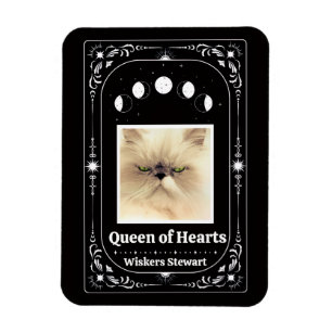 Ímã Crie Seu Próprio Tarot de Fotos Gato Amante de Ani