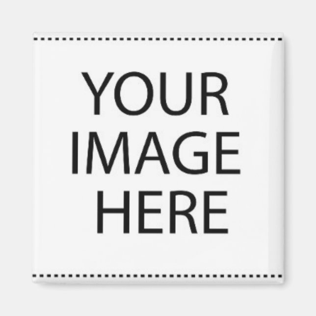 Imã Crie seu próprio, totalmente personalizável (Frente)