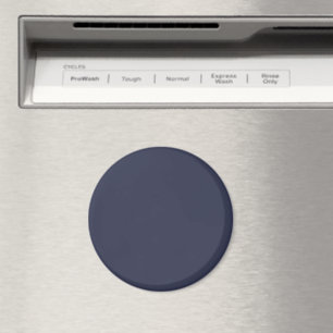 Imã Crie sua própria cinza escura azul personalizada