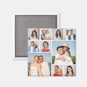 Imã Crie sua própria colagem de fotos