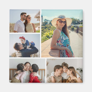Imã Crie sua própria colagem de fotos