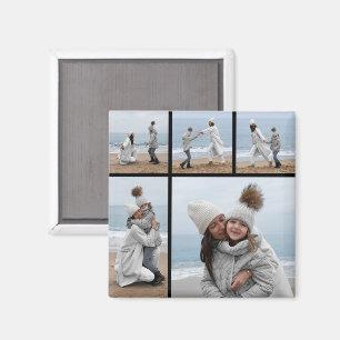 Imã Crie sua própria colagem de fotos
