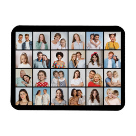 Ímã Crie Sua Própria Colagem De Fotos 24 Flexível