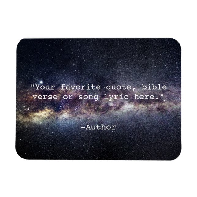 Ímã Crie sua própria cotação (Horizontal)