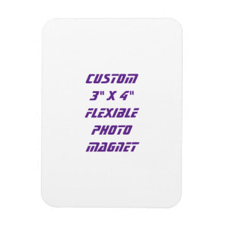 Ímã Crie Sua Própria Foto Flexível Personalizada 7,5cm