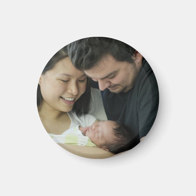 Imã Crie Sua Própria Foto Personalizada DIY Imagem (Frente)