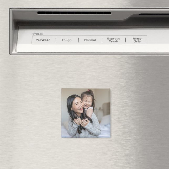 Imã Crie Sua Própria Foto Personalizada Mamãe e Eu (In Situ (Dishwasher))
