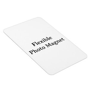 Ímã Crie sua própria foto personalizada simples e flex