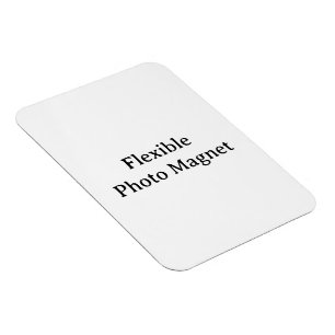 Ímã Crie Sua Própria Foto Simples Personalizada 3"x4"