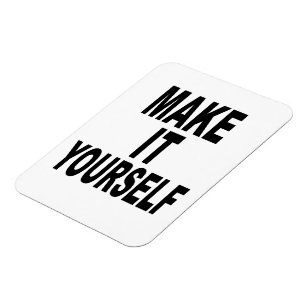 Ímã CRIE sua própria Imã de geladeira flexível