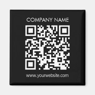 Imã Crie um código QR instantaneamente Design simples