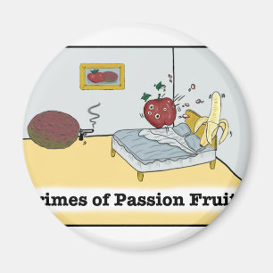 Imã Crimes da fruta de paixão Zazzle