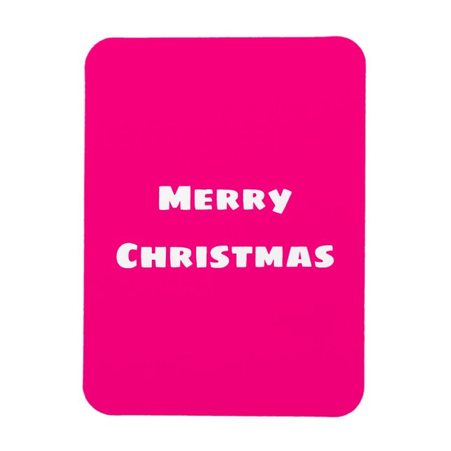 Ímã Crimson Festivo Felry Natal (Vertical)