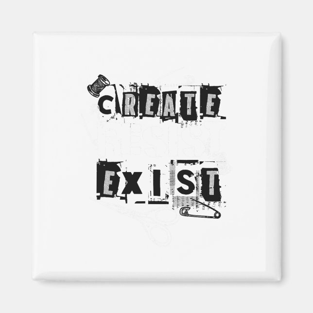 Imã Crio Creed do Punk (Frente)