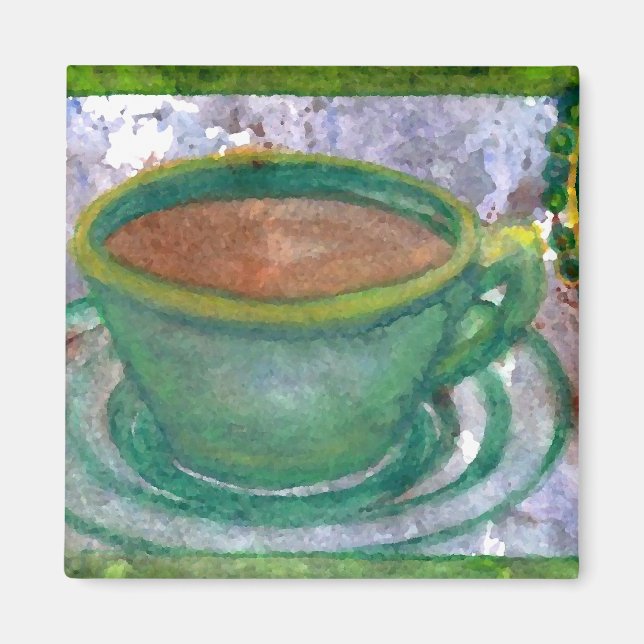 Imã Críquete de café EmeraldDiane (Frente)