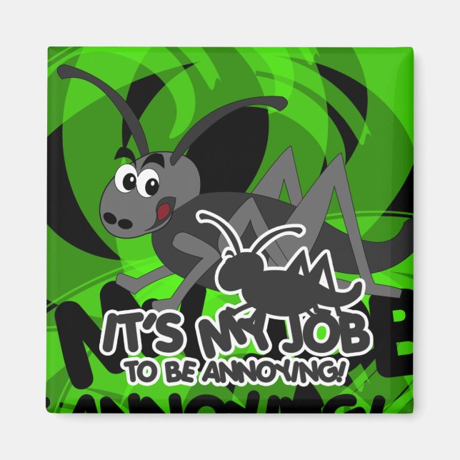 Imã Críquete irritante (Frente)