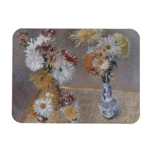 Ímã Crisântemos por Gustave Caillebotte