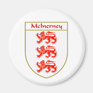 Imã Crista da brasão/família de McInerney