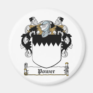 Imã Crista da família do poder