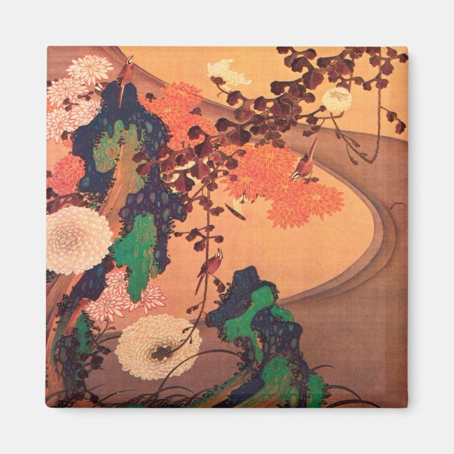 Imã Cristâmatos por riacho com rochas (1760) (Frente)