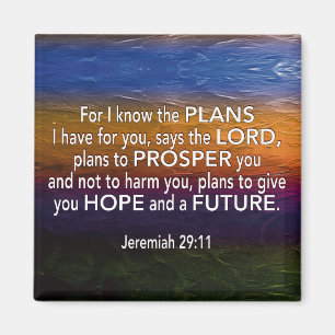 Imã cristão   CONHEÇO OS PLANOS   Jeremiah 29:11