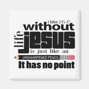 Imã Cristão Inspirador Jesus Cita Bíblia Verdadeira