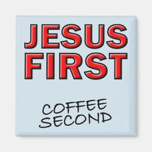 Imã Cristão Jesus Primeiro Café Segundo