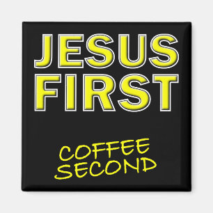 Imã Cristão Jesus Primeiro Café Segundo