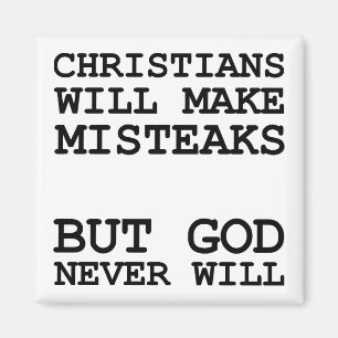 Imã Cristãos Cometem Erros Misteaks Não Deus Divertido