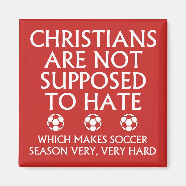 Imã Cristãos Não Devem Odiar Futebol (Frente)