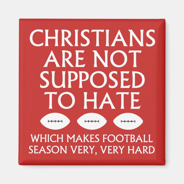 Imã Cristãos Não Devem Odiar Futebol (Frente)