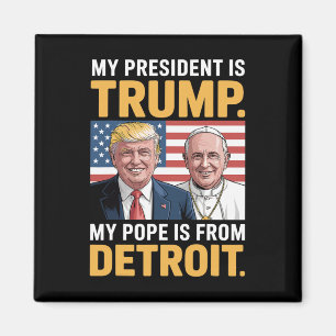 Imã Cristianismo Patriótico Trump Detroit Papa