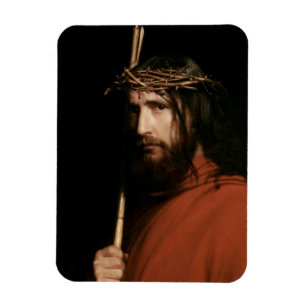 Ímã Cristo com Thorns de Carl Bloch. Magnete de arte