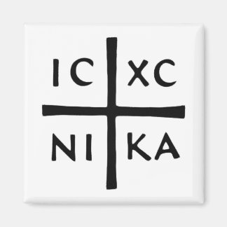 Imã Cristo Conquista IC XC NI KA Magnet